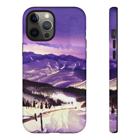 Vail Colorado at Christmas - Impact Resistant Phone Case iPhone 12 Pro Max Matte